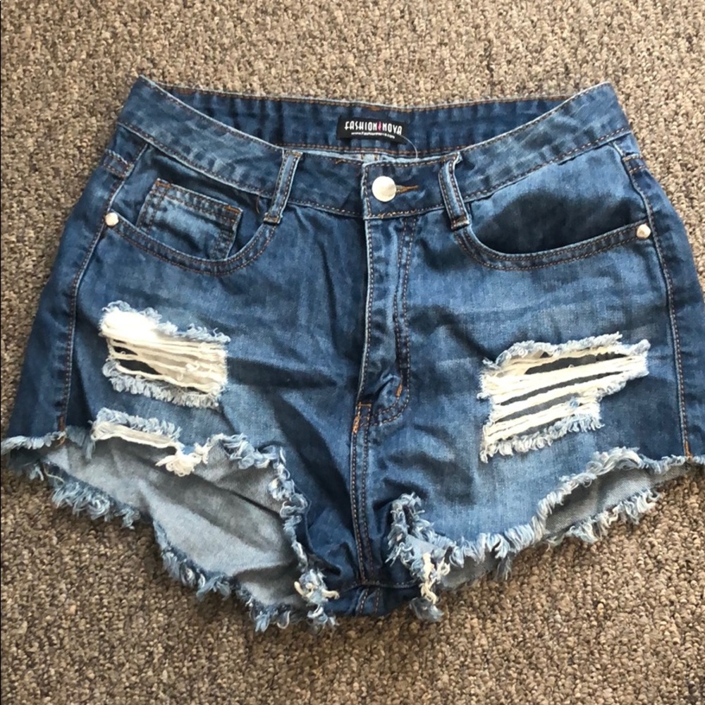 Jean shorts!!